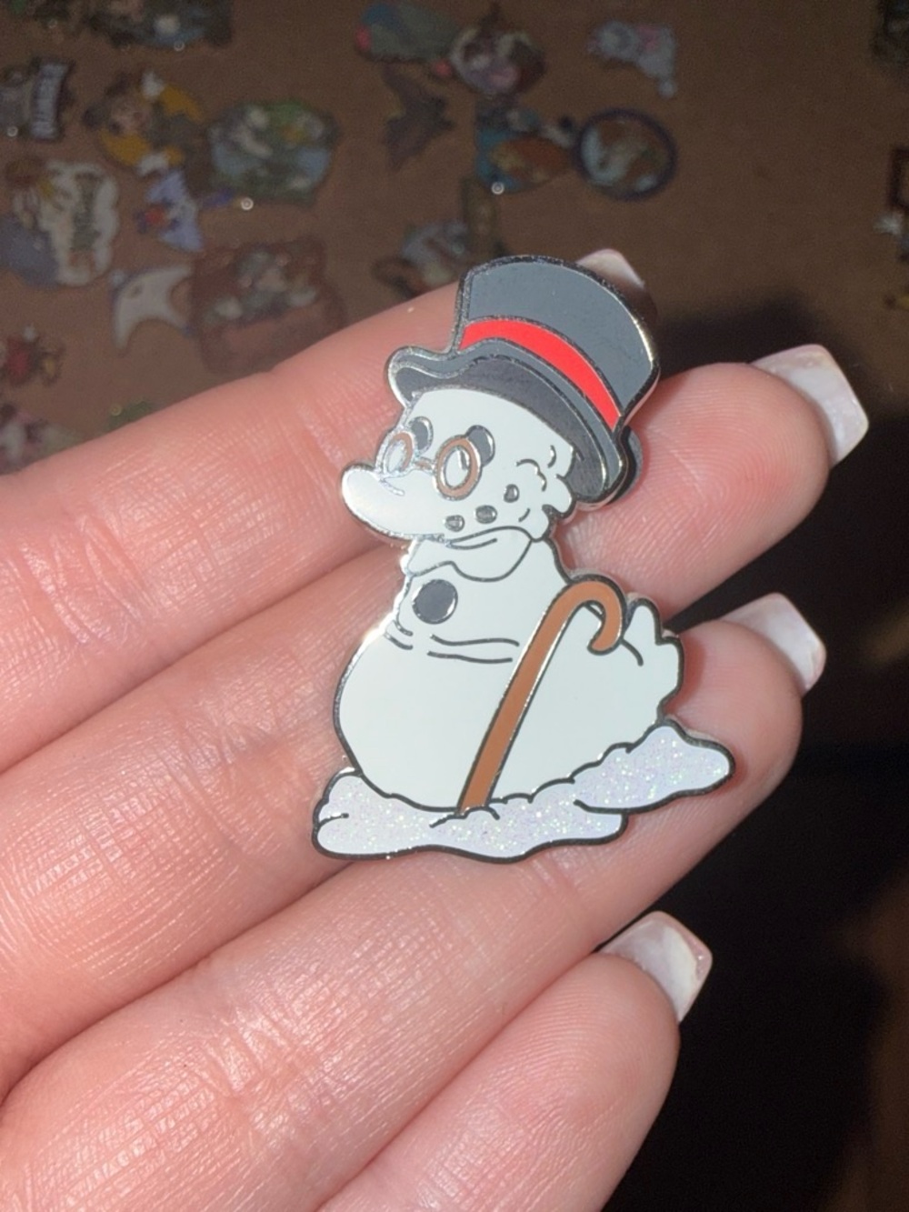 Scourge McDuck Snowman Pin
